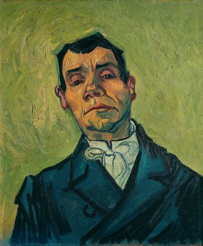ジョセフ・ミシェル・ジヌーの肖像、1888年。 作： Vincent van Gogh