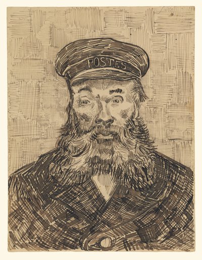 ジョセフ・ルーランの肖像 作： Vincent van Gogh