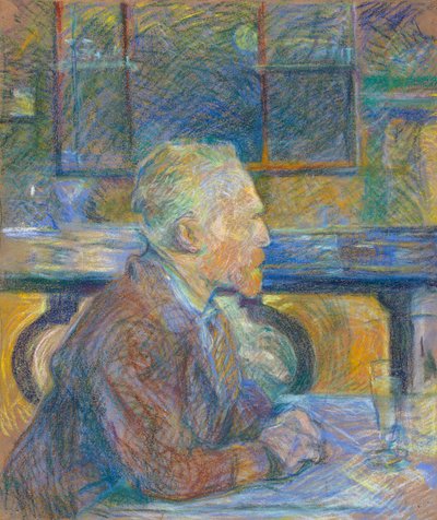 フィンセント・ファン・ゴッホ（1853-1890）の肖像」トゥールーズ＝ロートレック、アンリ（1864-1901）作 作： Vincent van Gogh