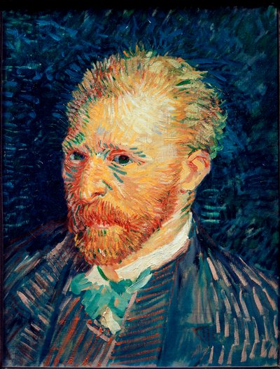 アーティストの肖像（セルフポートレイト 作： Vincent van Gogh