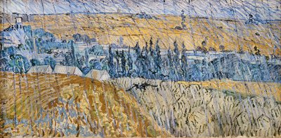 雨 - オーヴェール 作： Vincent van Gogh