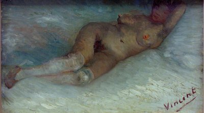 リカンベントヌード 作： Vincent van Gogh