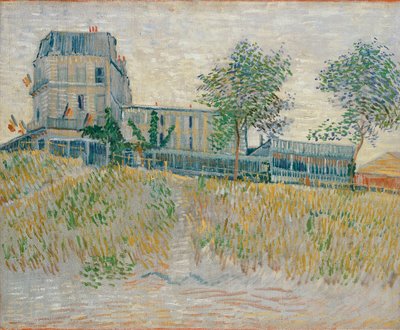 シレーヌのレストラン、アニエール、1887 作： Vincent van Gogh