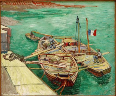 Rhonebarken 作： Vincent van Gogh
