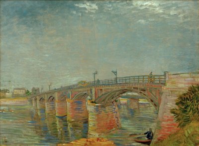 アニエールのセーヌ橋 作： Vincent van Gogh