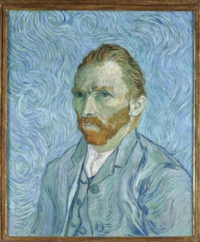 自画像 作： Vincent van Gogh
