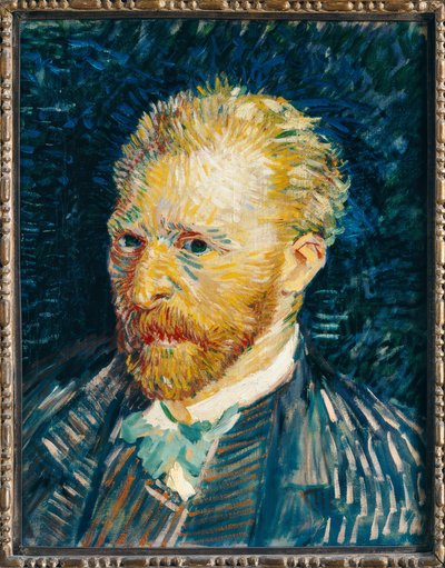 自画像 作： Vincent van Gogh
