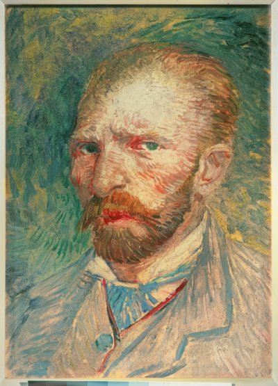 自画像 作： Vincent van Gogh