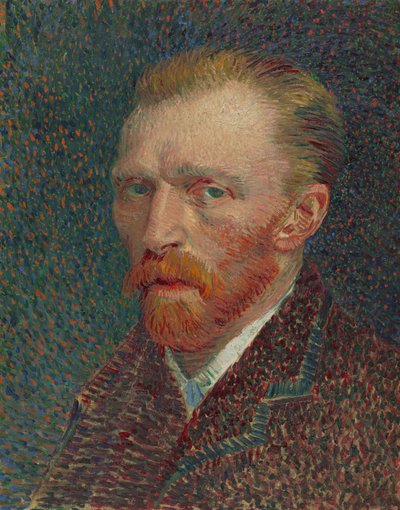 自画像 作： Vincent van Gogh