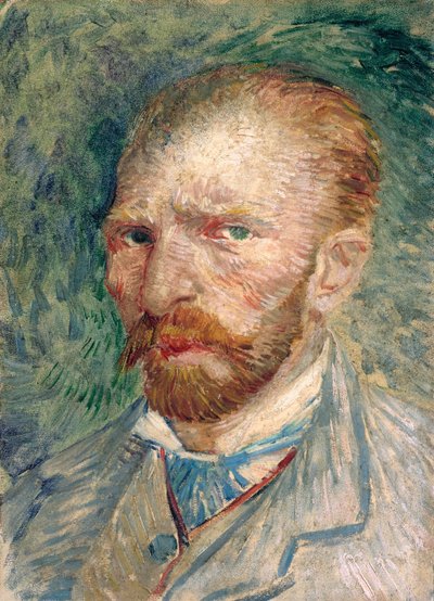 自画像 作： Vincent van Gogh