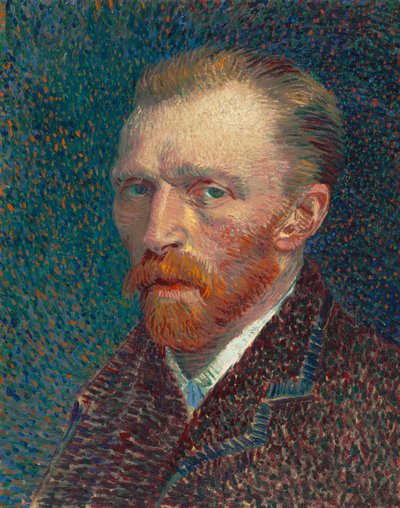自画像 作： Vincent van Gogh