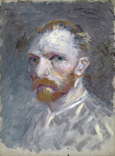 自画像 パル・ゴッホ、フィンセント、ファン（1853-1890）。厚紙に油彩、サイズ：19,1x14,1 作： Vincent van Gogh