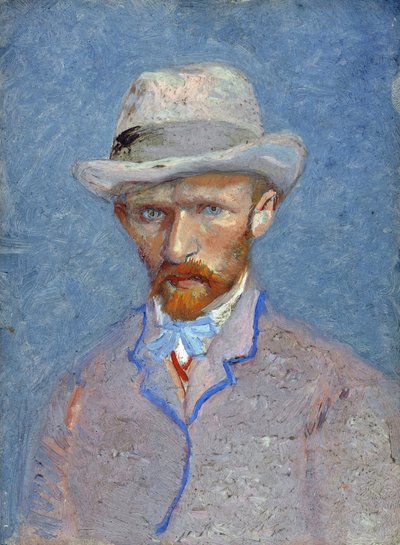 自画像 パル・ゴッホ、フィンセント、ファン（1853-1890）。厚紙に油彩、サイズ：19x14,1 作： Vincent van Gogh