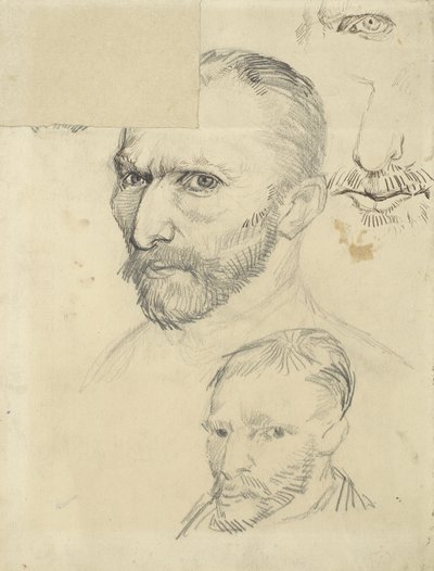 セルフポートレイト パーゴッホ、フィンセント、ファン（1853-1890 作： Vincent van Gogh