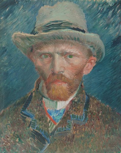 自画像 自画像 作： Vincent van Gogh