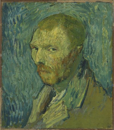 自画像 作： Vincent van Gogh