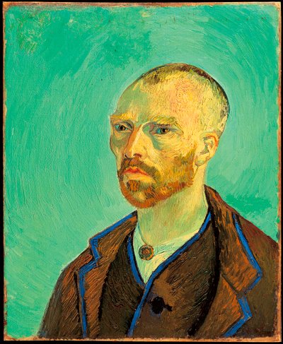 ゴーギャンに捧げる自画像 作： Vincent van Gogh