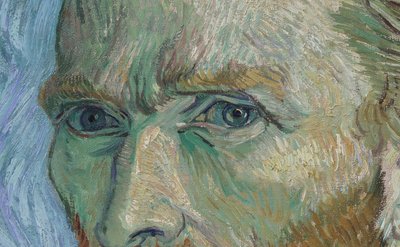 自画像 作： Vincent van Gogh