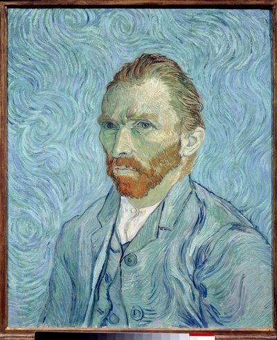 自画像 作： Vincent van Gogh