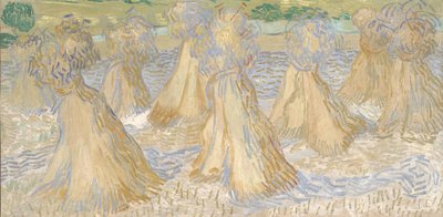 小麦の束、1890年7月（キャンバスに油彩） 作： Vincent van Gogh