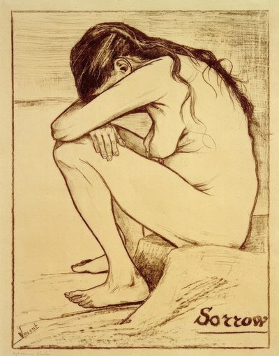 悲しみ 作： Vincent van Gogh