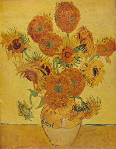ひまわり、1888 1935 作： Vincent van Gogh