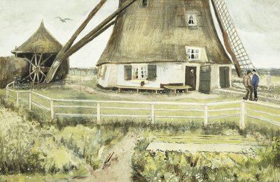ミル、1881 作： Vincent van Gogh