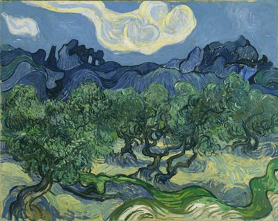 オリーブの木 作： Vincent van Gogh