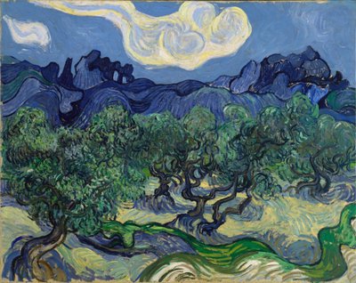 オリーブの木 作： Vincent van Gogh