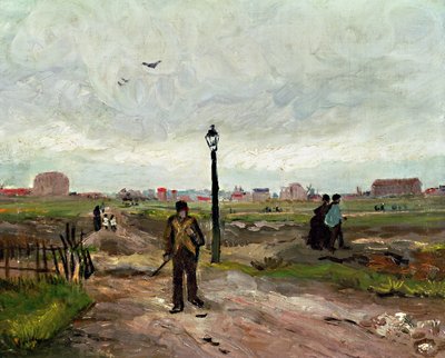 パリ郊外、1886 作： Vincent van Gogh