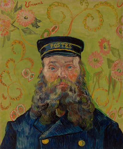 郵便屋さん（ジョセフ＝エティエンヌ・ルーラン） 作： Vincent van Gogh