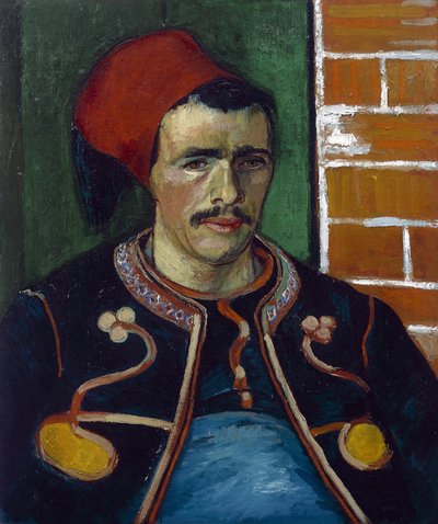 ズアーブ兵 作： Vincent van Gogh