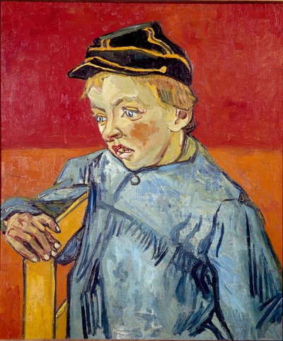 スクールボーイフィンセント・ファン・ゴッホ（1853-1890）の絵画 作： Vincent van Gogh