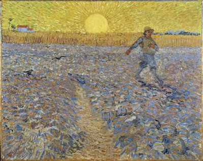 種まき 作： Vincent van Gogh