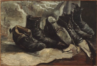 3足の靴 作： Vincent van Gogh