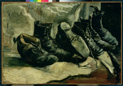 3足の靴 作： Vincent van Gogh