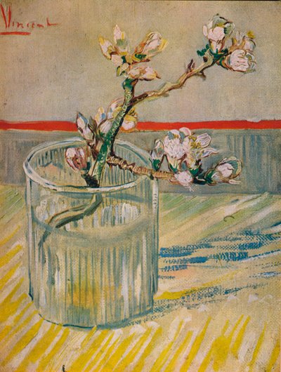 花の茎DAmandier、1888 作： Vincent van Gogh