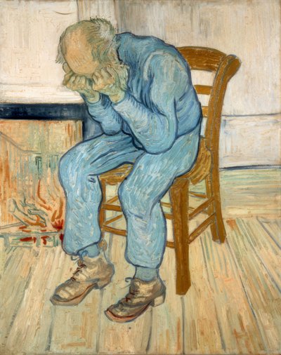嘆きの老人 作： Vincent van Gogh