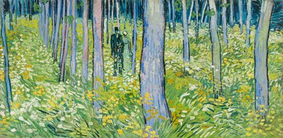 2つの数字の下草 作： Vincent van Gogh