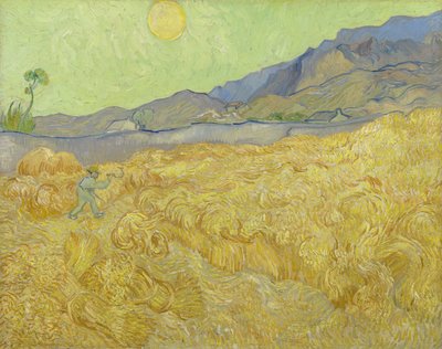 死神と麦畑 作： Vincent van Gogh