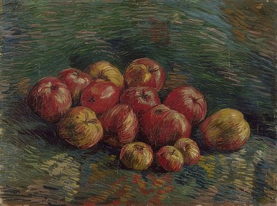 りんご。 1887 作： Vincent van Gogh