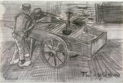 ダストマン（1883） 作： Vincent van Gogh