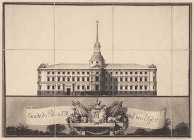 サンクトペテルブルクの聖ミカエル城、1797 作： Vincenzo Brenna