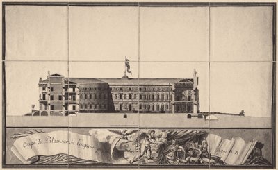 サンクトペテルブルクの聖ミカエル城、1797 作： Vincenzo Brenna
