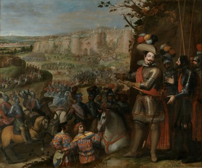 フェリア公の軍隊によるラインフェルデンの占領（1633年）。 作： ヴィンチェンツォ・カルドゥッチ
