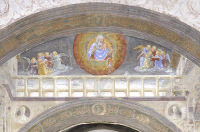 神とケルブ 作： Vincenzo Foppa