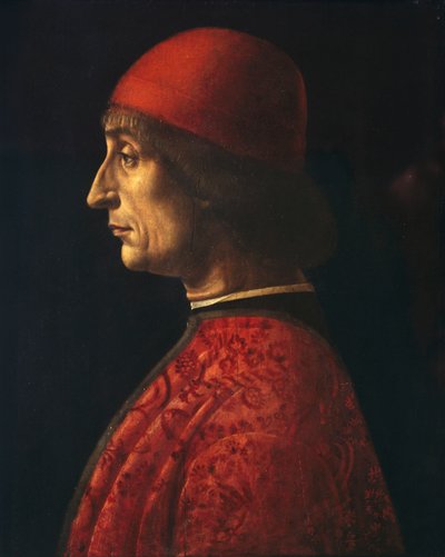 ジョヴァンニ・フランチェスコ・ブリビオの肖像（不明～1517年） 作： Vincenzo Foppa