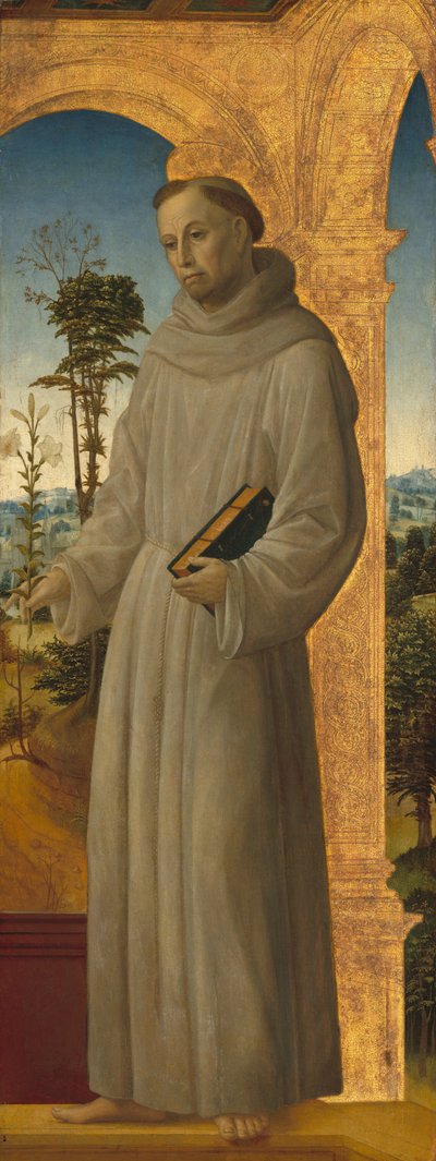 パドヴァの聖アントニオ、c。 14951500。 作： Vincenzo Foppa