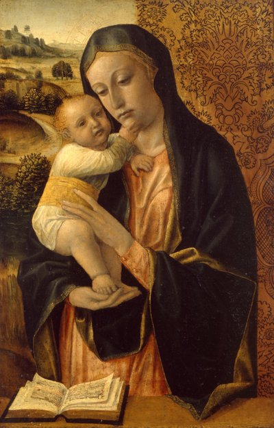 聖母子 作： Vincenzo Foppa