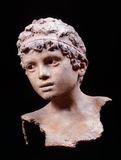 ハープーナー（テラコッタ 作： Vincenzo Gemito